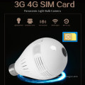 New 1080P HD 3G 4G SIM Card Mini WiFi Bulb CCTV Security IP Camera Digital Video Recorder